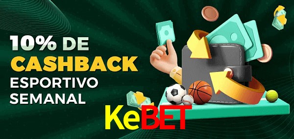 10% de bônus de cashback na Kebet