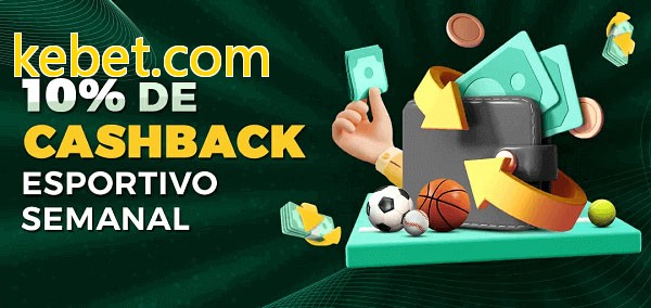 10% de bônus de cashback na kebet.com