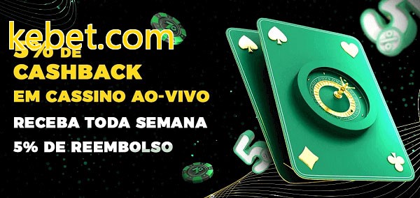 Promoções do cassino ao Vivo kebet.com